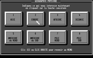 Planète Bleue atari screenshot